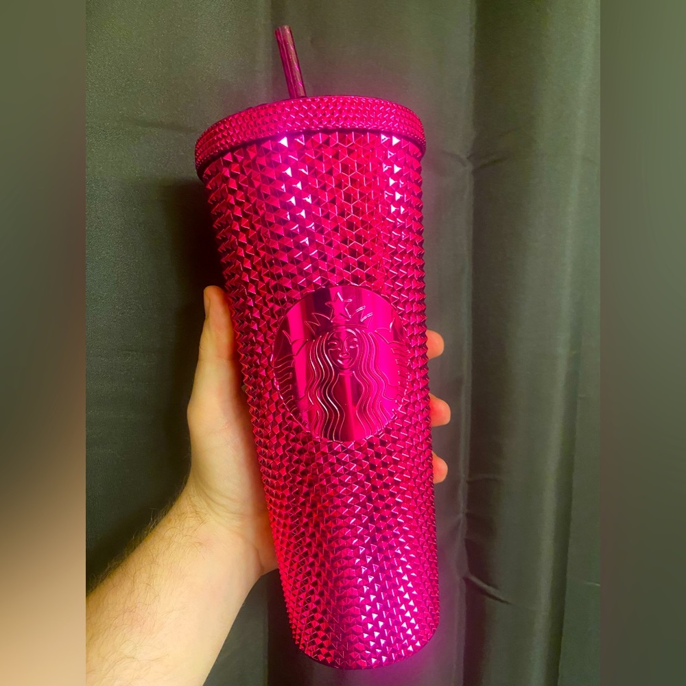 Starbucks Venti Cold Cup - GAGA PINK CHROMATICA